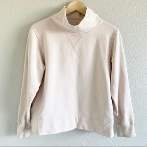 Miles by Madewell Cream Mockneck Sweater
